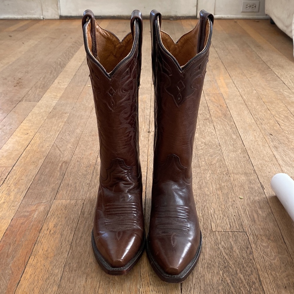 EUC RESISTOL RANCH BOOTS. - Picture 6 of 9